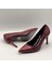 Nadia Bordo Yılan Baskılı Gerçek Deri Stiletto – 9 cm Topuk 5