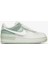 Air Force 1 07 Af1 Leather Gray Green Unisex Snaker Hakiki Deri Spor Ayakkabı Gri Yeşil 1