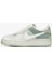 Air Force 1 07 Af1 Leather Gray Green Unisex Snaker Hakiki Deri Spor Ayakkabı Gri Yeşil 2