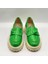 Green Yeşil Kadın Loafer – Ametist Exclusive Gerçek Deri Ayakkabı 3