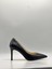 Nadia %100 Gerçek Deri Siyah Stiletto – 9 cm Topuk 1