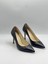 Nadia %100 Gerçek Deri Siyah Stiletto – 9 cm Topuk 2