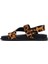 Kadın Leopar Parmak Arası Deri Sandalet 25SFD5513W2 2