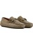 Erkek Haki Süet Deri Loafer 25SFD633110 3