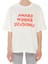 %100 Pamuk Bisiklet Yaka Boxy Fit Unisex Kısa Kollu T-Shirt 7