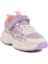 Lila Cırtlı Fileli Hafif Kız Çocuk Spor Ayakkabı Dian F 3