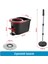 Turbo Pedallı Mop Temizlik Seti Kova Paspas 16 Lt 4