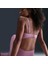 Alate Minimalist Light-Support Padded Convertible Kadın Pedli Mor Spor Sütyen Bra FQ3550-523 4