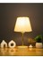 Beyaz Gold Safir Modern Abajur 1