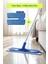 İki Parçalı Mikrofiber Mop Seti, kuru ve duvar temizliği için uygun, mavi renkli 1