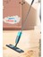 Dönen başlıklı mikro fiber sprey mop, 350 ml su hazneli, pratik temizlik seti, gri 2