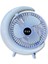 S24 Taşınabilir Masaüstü Mavi USB Fan 2