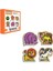 KAL-1019-1020 Chiva, Ahşap Ip Geçirme- Safari Hayvanlar 1