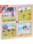 ONY-343/344/345/346 Ahşap Eğitici 4'lü Puzzle -Onyıl 1