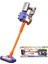 Vacuum Cleaner Pilli Kablosuz Oyuncak Dikey Standlı Elektrik Süpürgesi 1