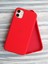 İphone 11 İle Uyumlu Logosuz Lansman İçi Kadife Esnek Silikon Kılıf 1