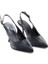 PS-32650 8,5 cm Topuklu Kadın Arkası Açık Stiletto Ayakkabı 3