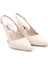 PS-32650 8,5 cm Topuklu Kadın Arkası Açık Stiletto Ayakkabı 2