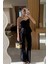 Straplez Volanlı Gabardin Takım 4