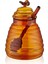 Şık ve kullanışlı cam bal kavanozu, 13 cm, 101-199 ml, 1 parça 1