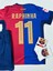 Dayıbalı Fcb 2024/25 Yeni Sezon Raphinha Çocuk Forması 4'lü (Armalı Set) 3