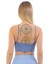 Inkasol Ince Ip Askılı Fitilli Pedli Crop Büstiyer 5702 Mavi 3