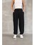 Osy Modal Yumuşak Dokulu Kumaş Şalvar Pantalon - Siyah 2