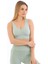 Kalın Askılı Pedli Fitilli Crop Büstiyer 5704 Mint 3