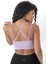 Arkası Çapraz Detaylı Spor Crop Büstiyer 5800 Lila 1