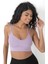 Arkası Çapraz Detaylı Spor Crop Büstiyer 5800 Lila 4