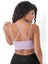 Arkası Çapraz Detaylı Spor Crop Büstiyer 5800 Lila 6