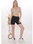 Inkasol Önü Fermuarlı Sporcu Crop Büstiyer 5860 Ten 5