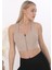Inkasol Önü Fermuarlı Sporcu Crop Büstiyer 5860 Ten 8