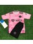 Dayıbalı Miami Lionel Messi Pembe Çocuk Forması 4 Lü Set 1