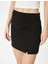 Mini Etek Yüksek Bel Yırtmaç Detaylı Slim Fit Krep Scuba Kumaş 5