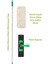 40 cm Saplı Nemli Mop Zincirli, Orta Kalite, Dayanıklı ve Kullanışlı Temizlik Aracı Set 1