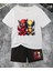 Erkek Çocuk Deadpool Temalı T-Shirt - Şort Takım 1