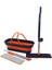 Kendinden Sıkmalı Katlanır Tekerlekli Kova Mop Seti 11.5x41cm, Yedek Bezli, 360° Dönen, TR 1