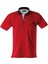 Polo Yaka Cepli Erkek Kısa Kollu T-Shirt – Kırmızı 3
