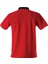Polo Yaka Cepli Erkek Kısa Kollu T-Shirt – Kırmızı 4