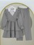 Önü Fırfırlı Bağcıklı Eteği Katlı Pantolonlu Kimono Takım 1