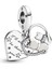 Pandora Kediler ve Kalpler Sarkan Charm 925 Ayar Gümüş 1