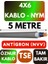Öznur 4x6 Antigron (Nym) Kablo (Gri) Metre Seçenekli 1