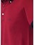Bordo Renk Erkek Polo Yaka Kısa Kollu T-Shirt – Şık ve Modern Tasarım 4