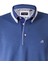 Mavi Erkek Polo Yaka Kısa Kollu T-Shirt – Beyaz Detaylı Modern Tasarım 1