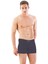Antrasit Mı Emay 2108 Seamless Uzun Erkek Boxer 1