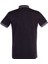 Siyah Erkek Polo Yakalı Kısa Kol Patletli T-Shirt – Desenli Şık Model 4