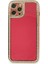Iphone 12 Pro Kılıf Solo Taşlı Silikon - Pembe Drstr 1