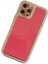 Iphone 12 Pro Kılıf Solo Taşlı Silikon - Pembe Drstr 3