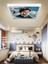 Harry Potter Çocuk Odası Avize, 60X60 Kare, 60WATT,BEYAZ Işık LED Lamba,çocuk Odası Modern LED Avize 2